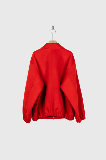 W/CA DOUBLE FACE CLOTH ZIP JACKET(ST.1545)