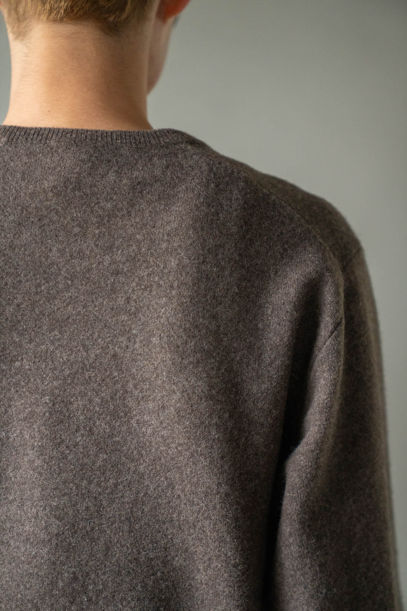 EXTRA FINE WOOL KNIT CREW NECK LS(ST.1634)