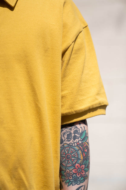 HALF ZIP JERSEY SHORT SLEEVE