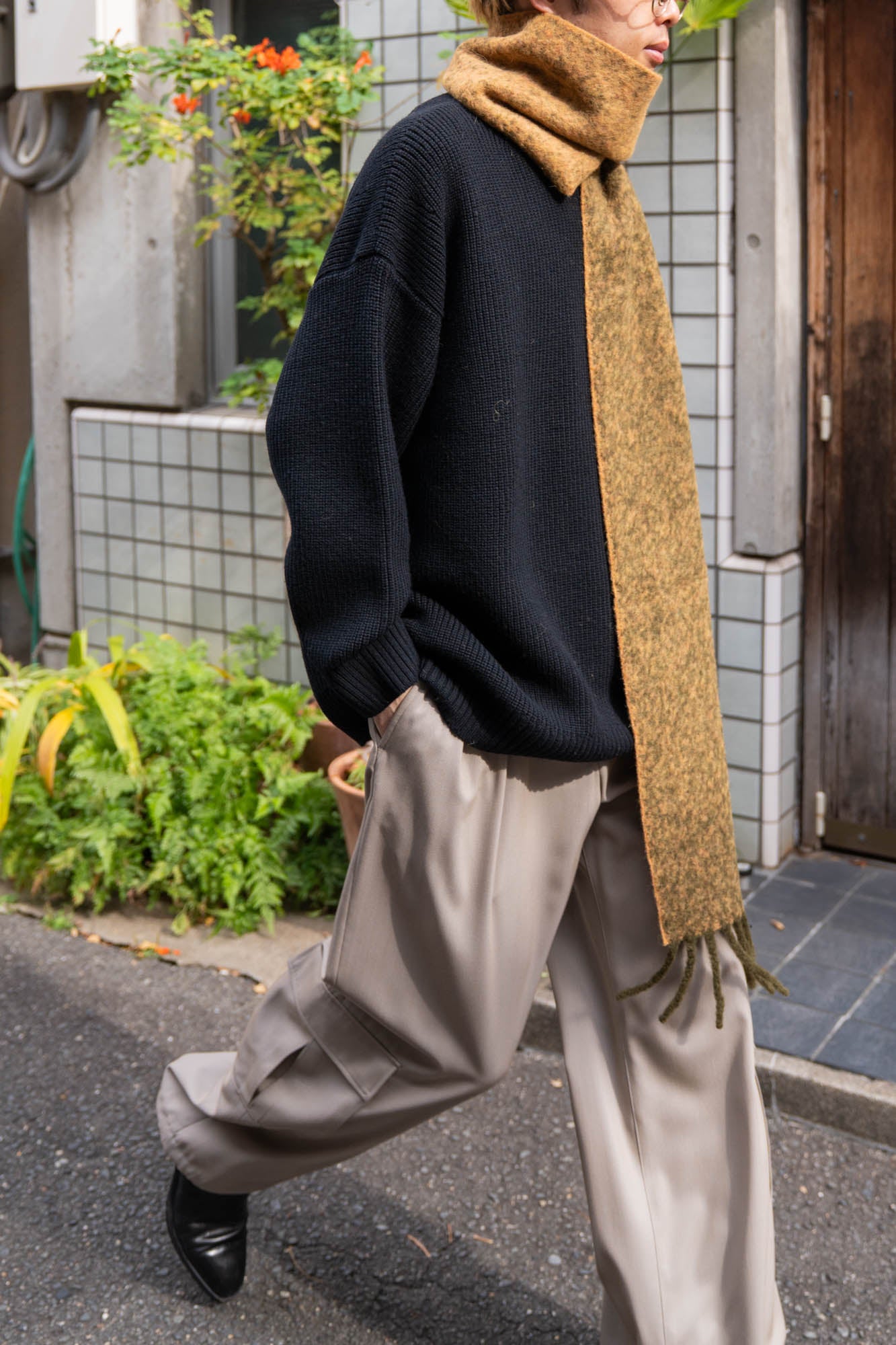 MERINO WOOL CREWNECK KNIT