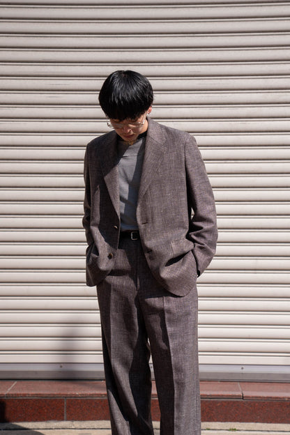WOOL LINEN 2B JACKET