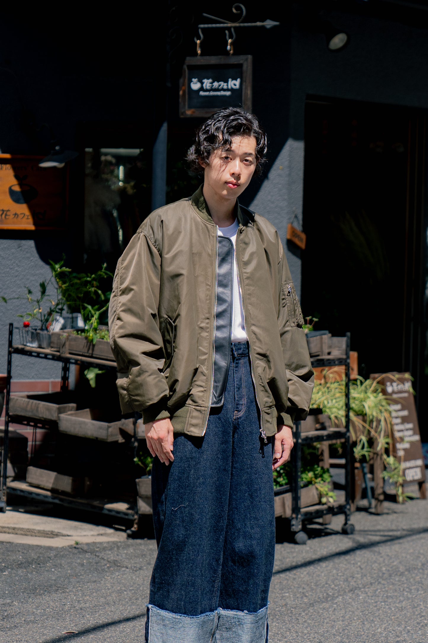 OVERSIZED FLIGHT JACKET