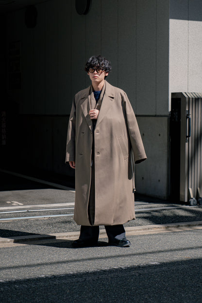 OVERSIZED DOCKING DOUBLE BREASTED COAT