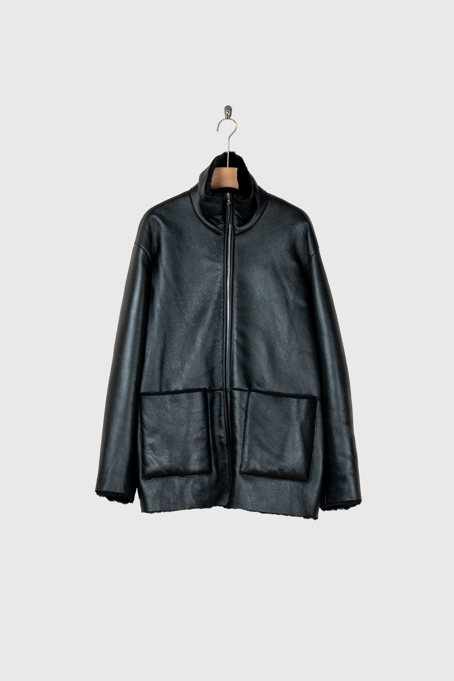 CUT-OFF MOUTON JACKET(ST.1222)
