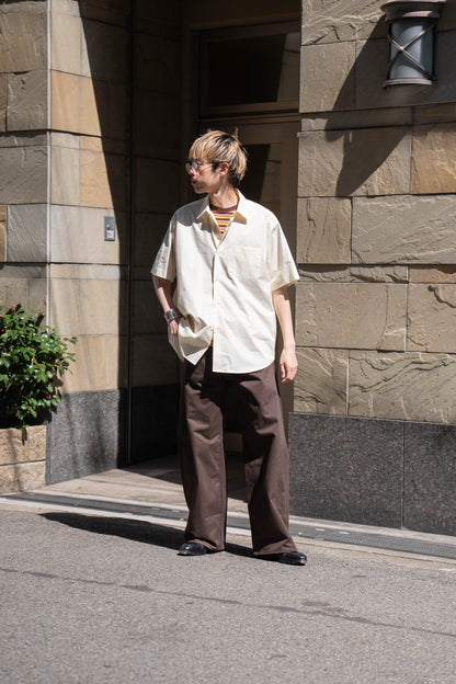 SUVIN COTTON OVERSIZED SS SHIRT(ST.1497)