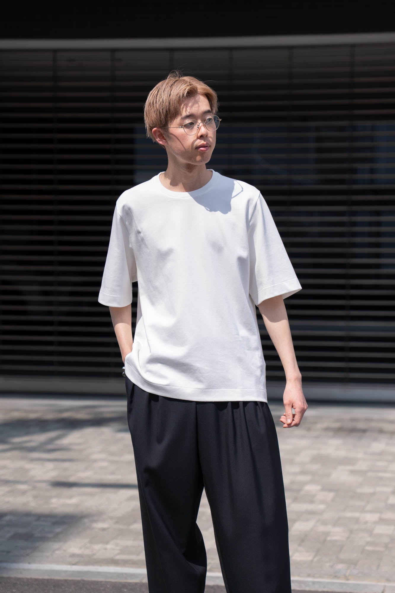 HALF-SLEEVED T-SHIRT
