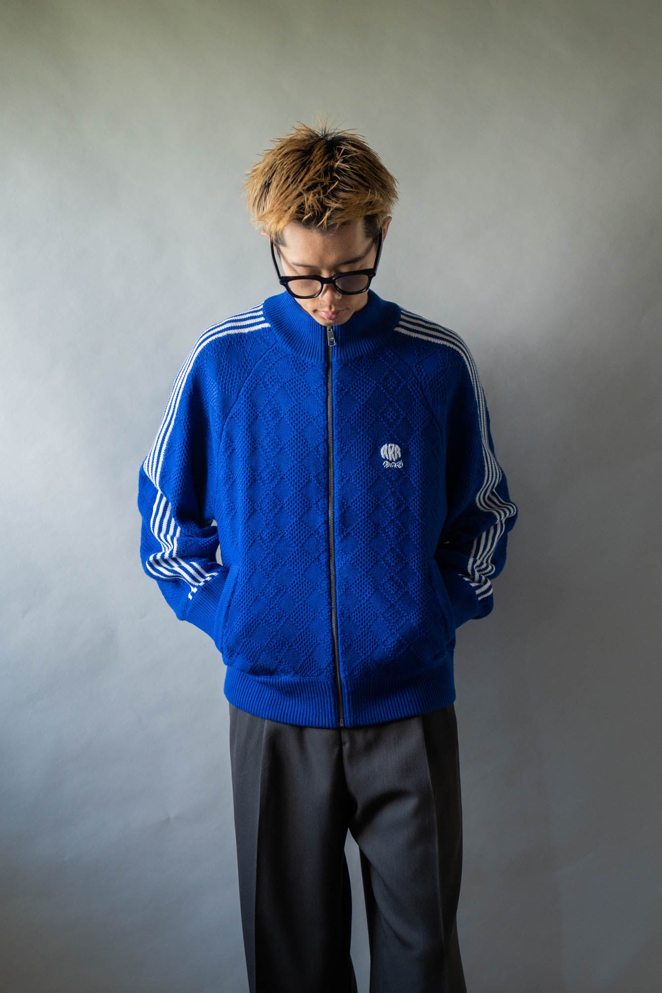 KNITTED TRAINING JACKET
