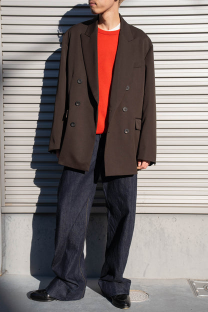 OVERSIZED DOUBLE BREASTED JACKET(ST.1411)