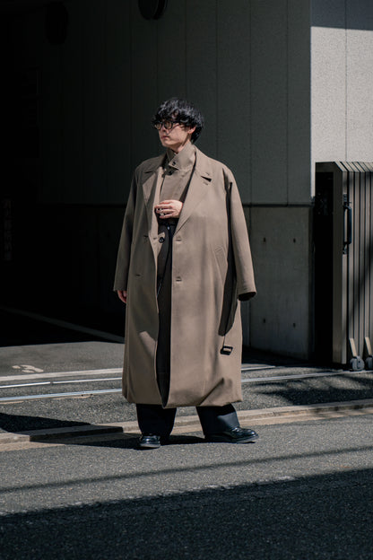 OVERSIZED DOCKING DOUBLE BREASTED COAT