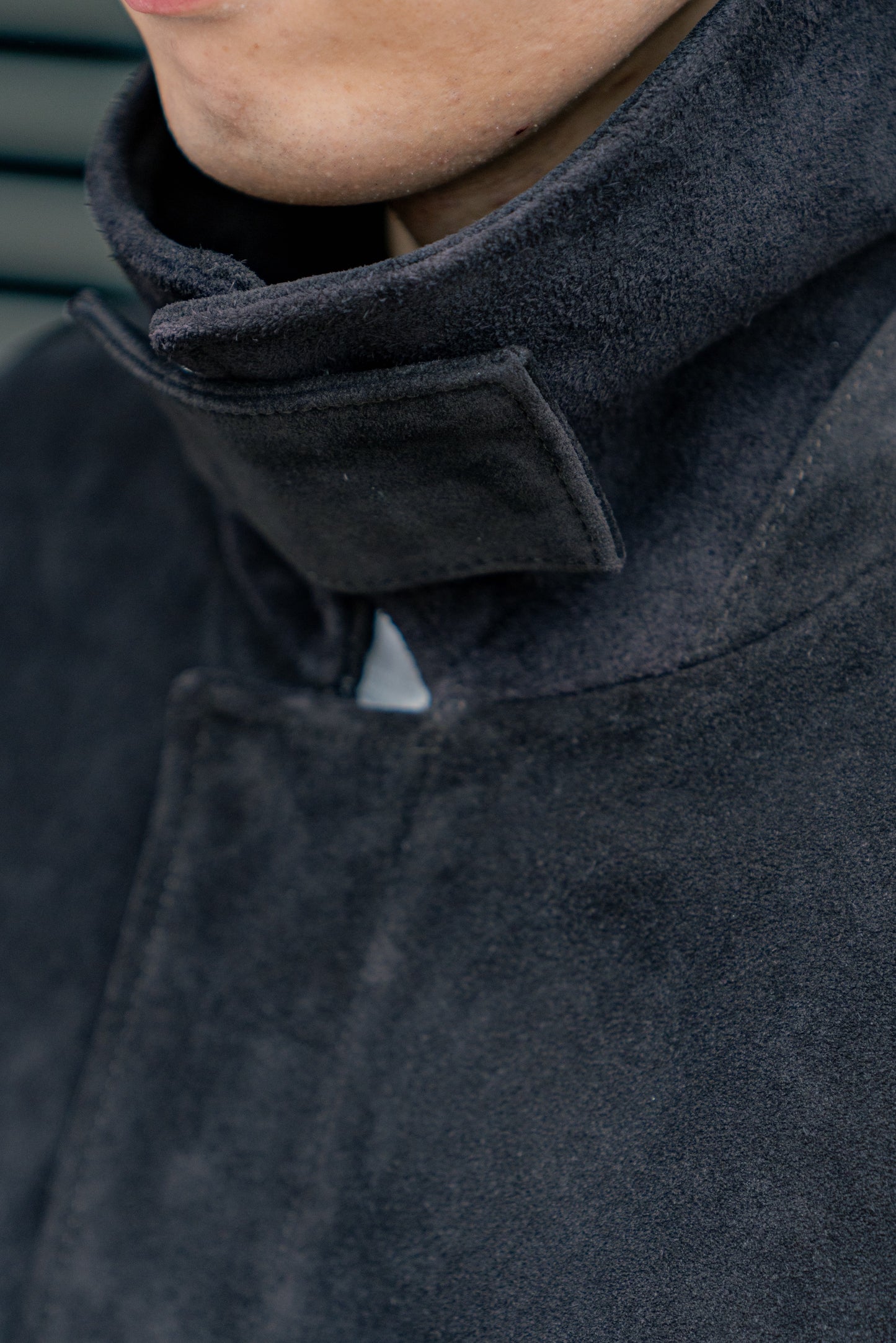 COW SUEDE ZIP SHORT JACKET(ST.1217)