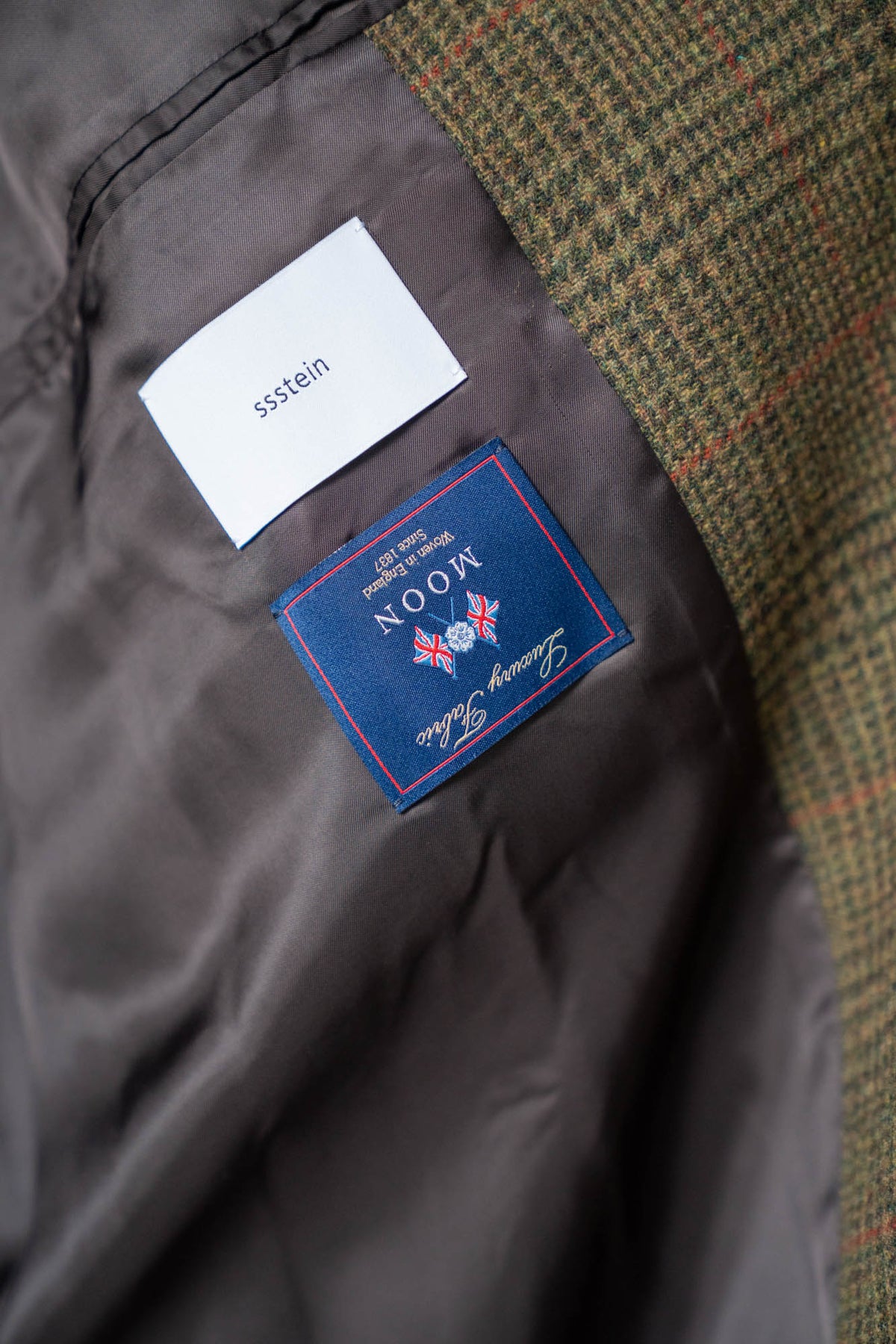 BRITISH TWEED RAGLAN SLEEVE BALMACAAN COAT(ST.1536)