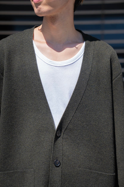 V NECK CARDIGAN