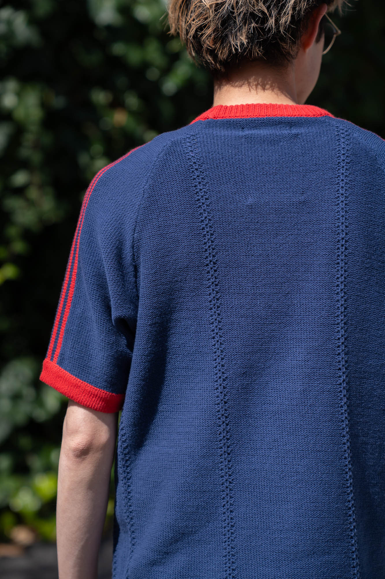 KNITTED TRAINING T-SHIRT