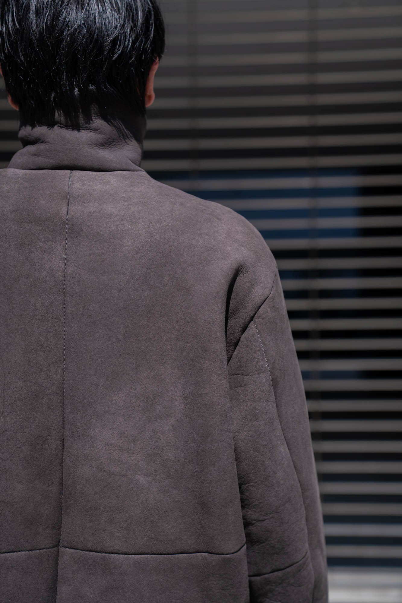 CUT-OFF MOUTON JACKET(ST.1222)