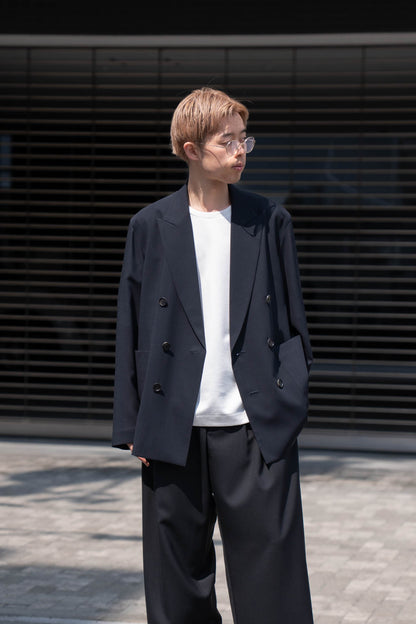 UNLINED NAVY BLAZER