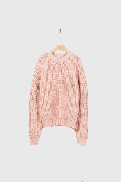 Belt. Slit Knit in Merinos d`Arles