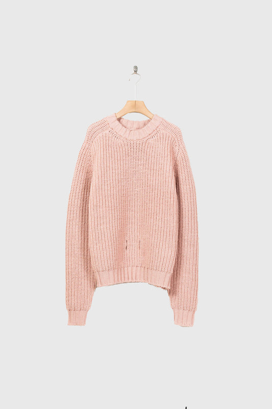 Belt. Slit Knit in Merinos d`Arles