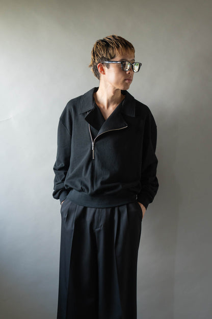 HALF ZIP DOUBLE