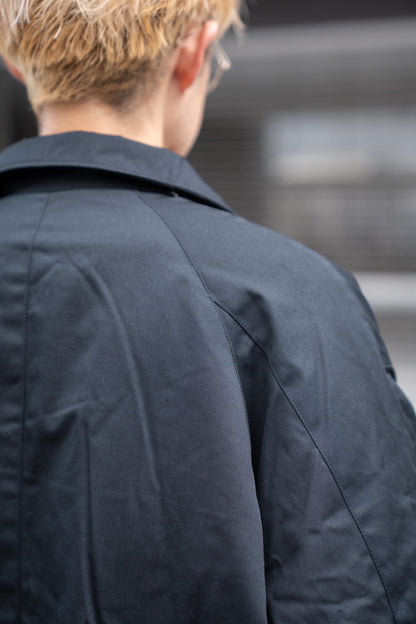 WIDE SQUARE ZIP UP DOWN JACKET