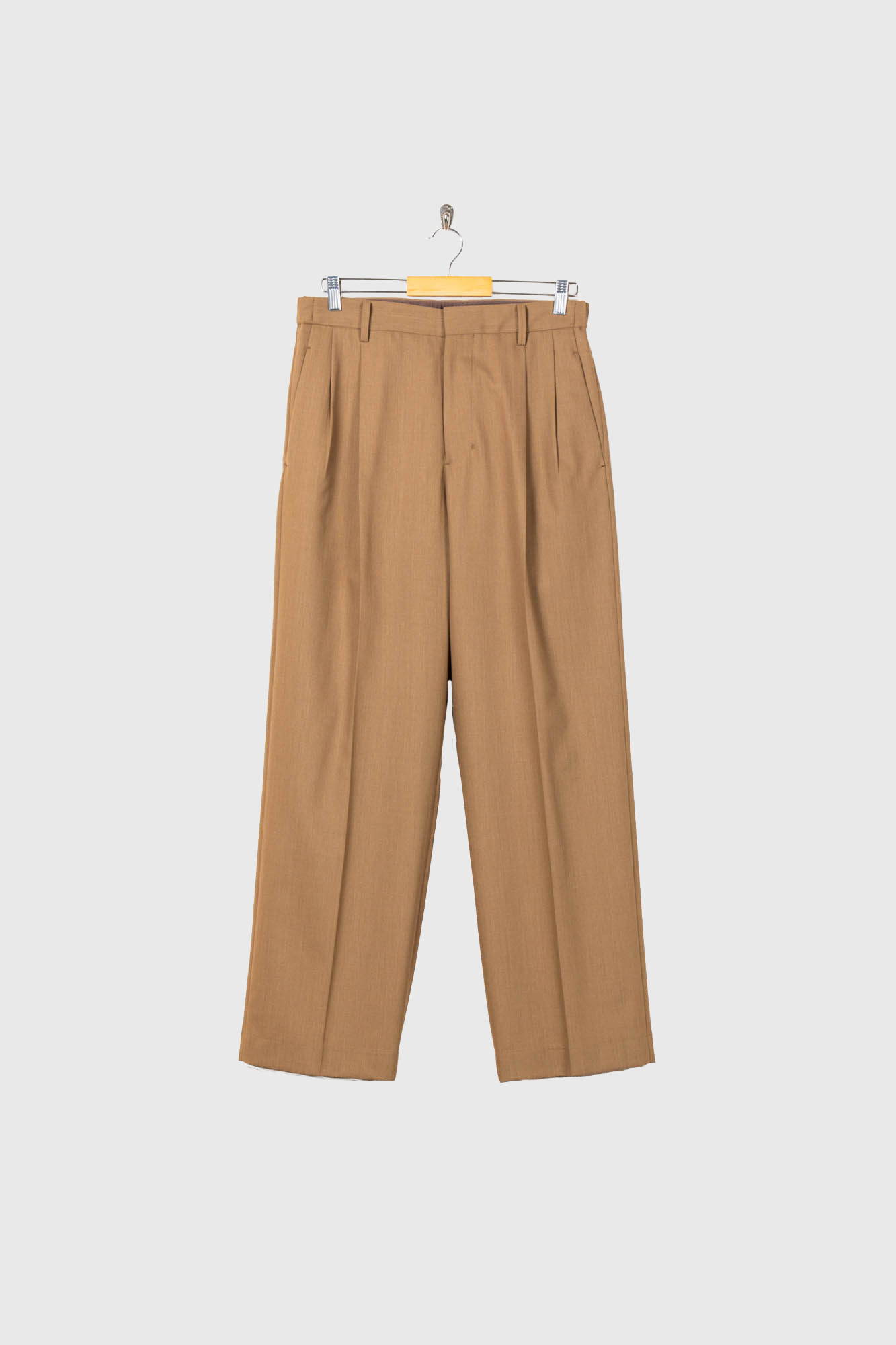 TWO TUCKS WIDE TROUSERS