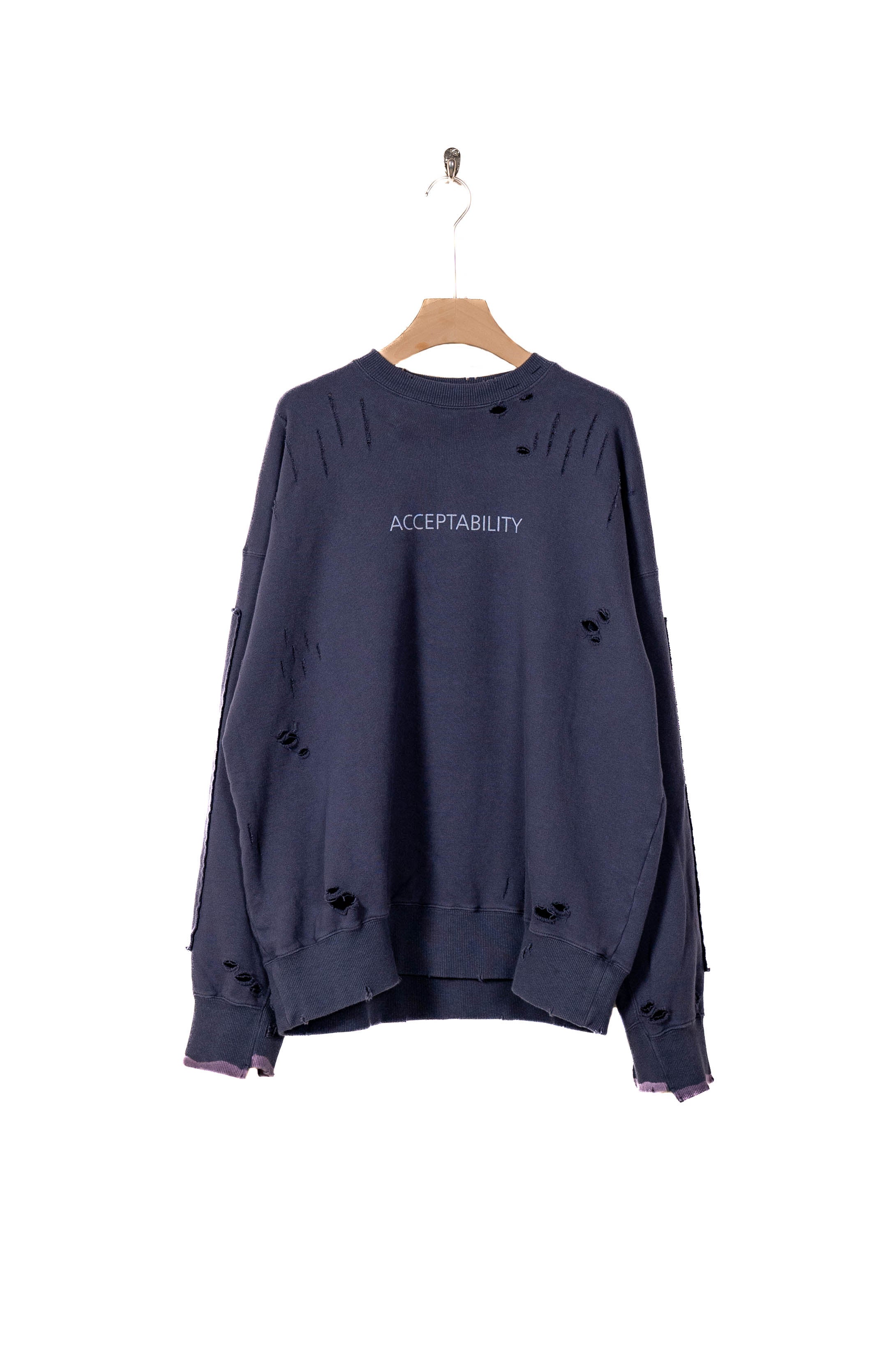 OVERSIZED REBUILD SWEAT LS