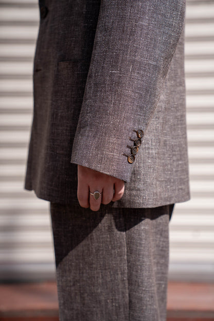 WOOL LINEN 2B JACKET