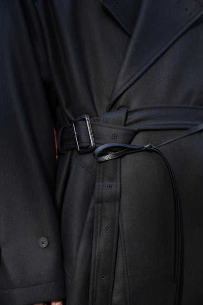 OVERSIZED DOUBLE BREASTED COAT(ST.1202)