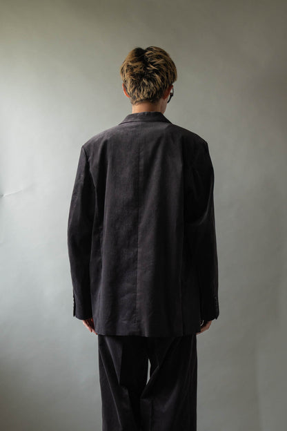 Fade Velvet Double-breasted Jacket