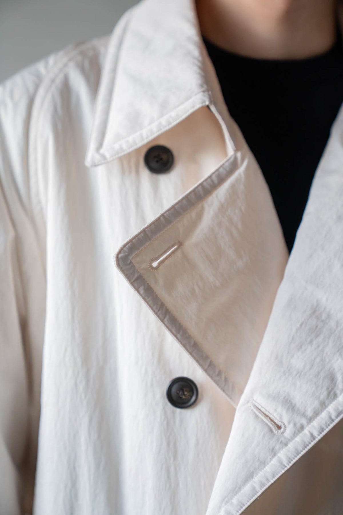 PUFFER TRENCH COAT　