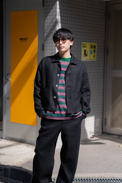 FLLOWER SAK LINEN JACKET