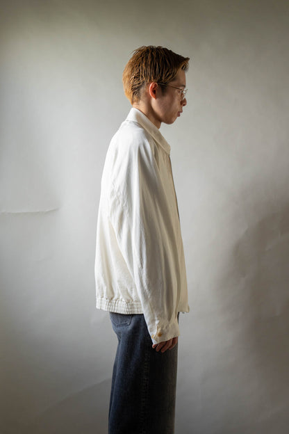Washed Wool Silk Sports Jacket