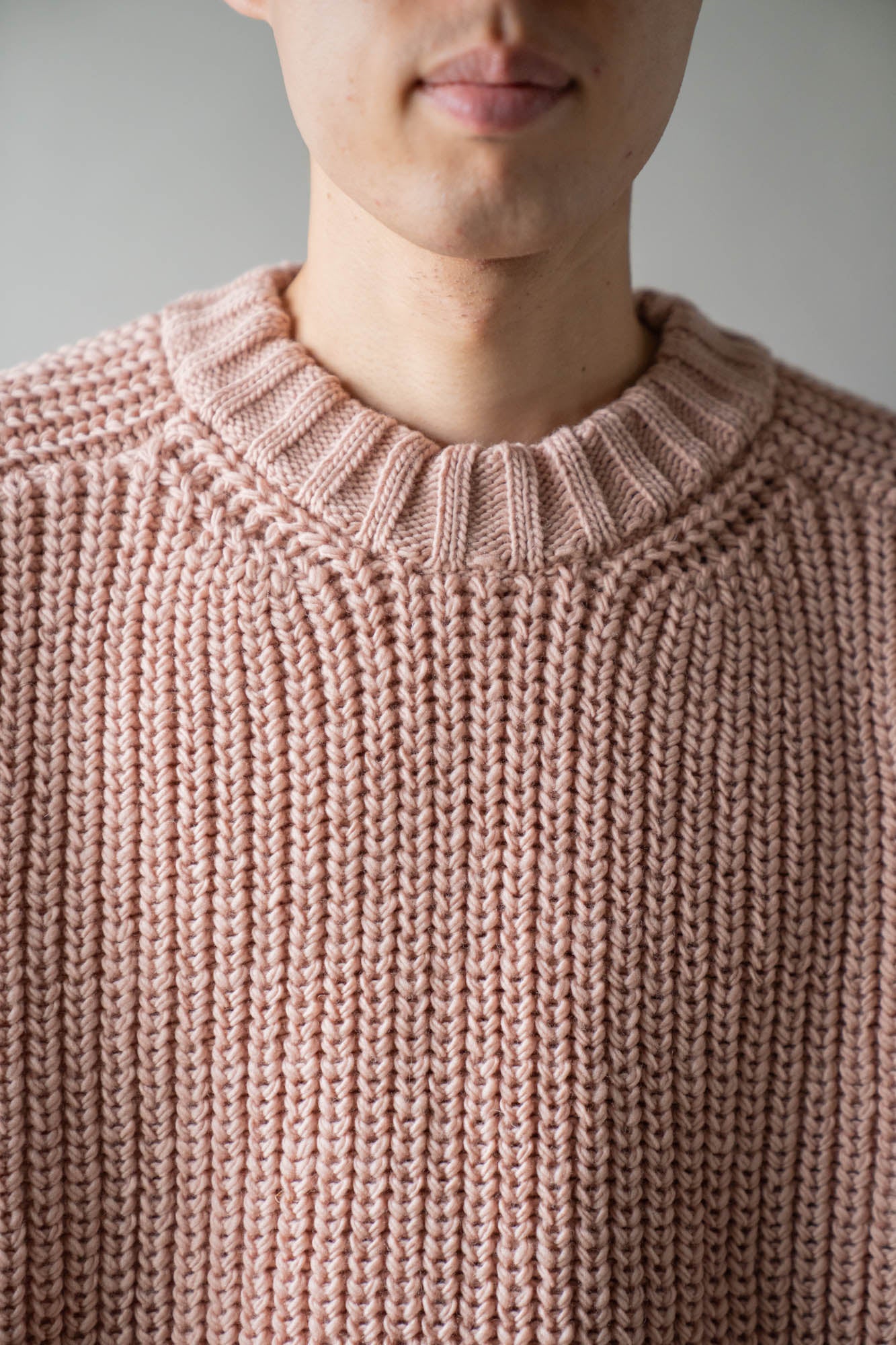 Belt. Slit Knit in Merinos d`Arles