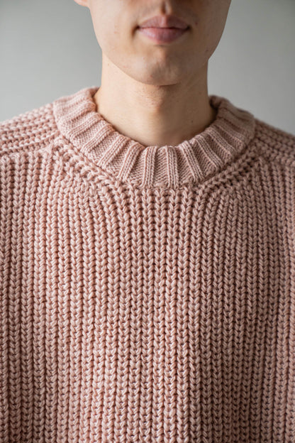 Belt. Slit Knit in Merinos d`Arles