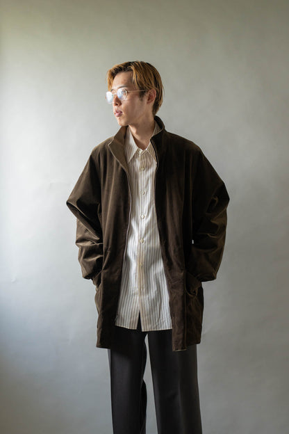 REVERSIBLE STAND-COLLAR BLOUSON