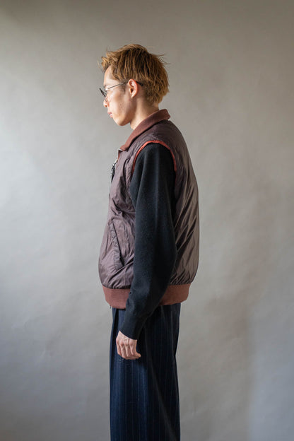 08sircus × TAION Down detachable bomber reversible
