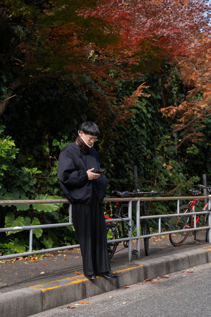 MOUTON COLLAR PADDED JACKET(ST.1377)