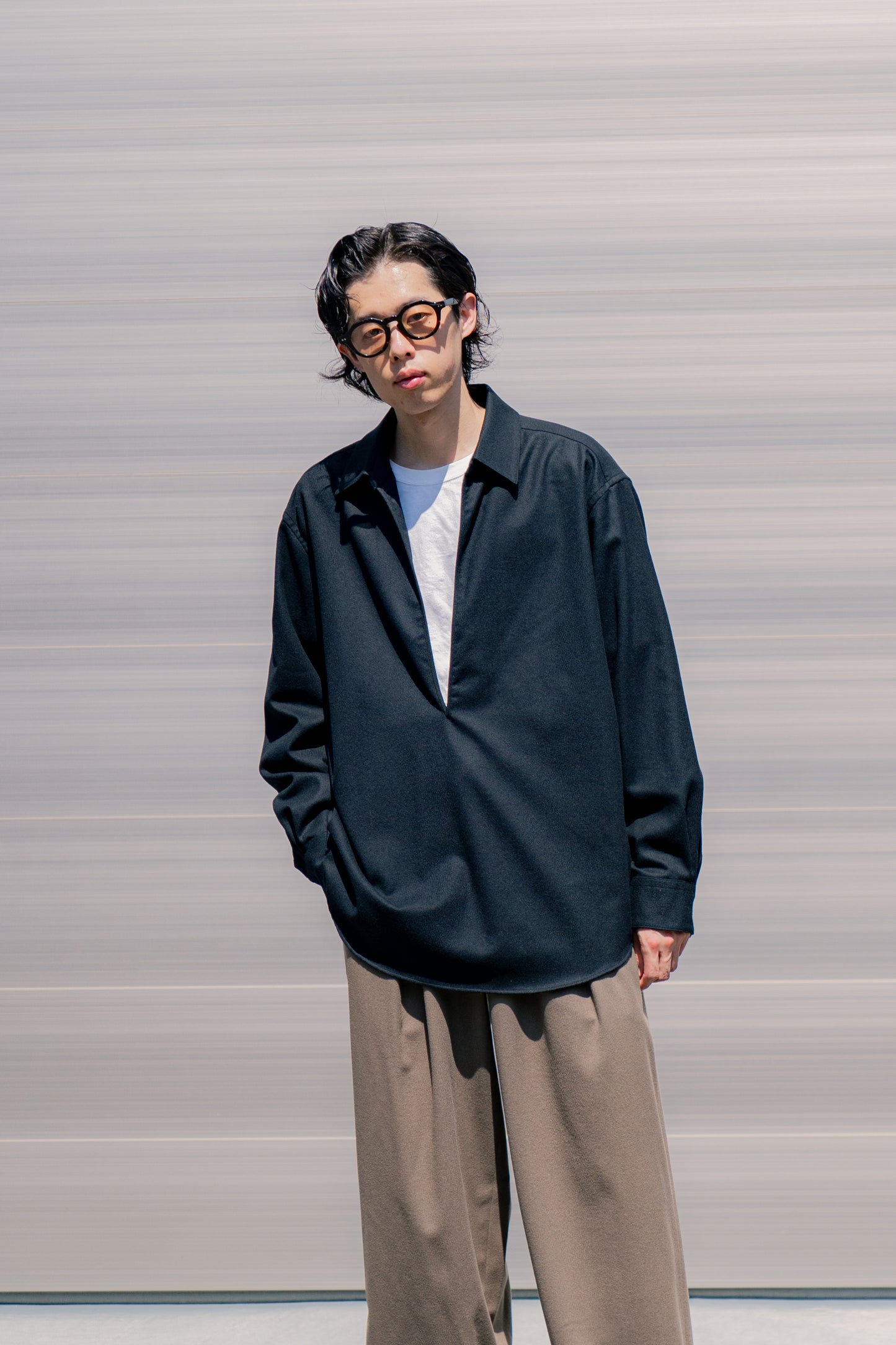 OVERSIZED SKIPPER SHIRT