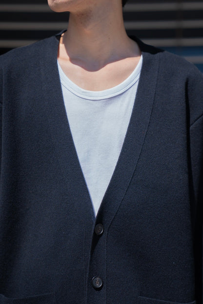 V NECK CARDIGAN