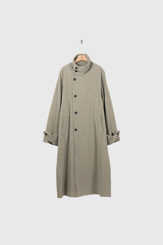 STAND-COLLAR COAT