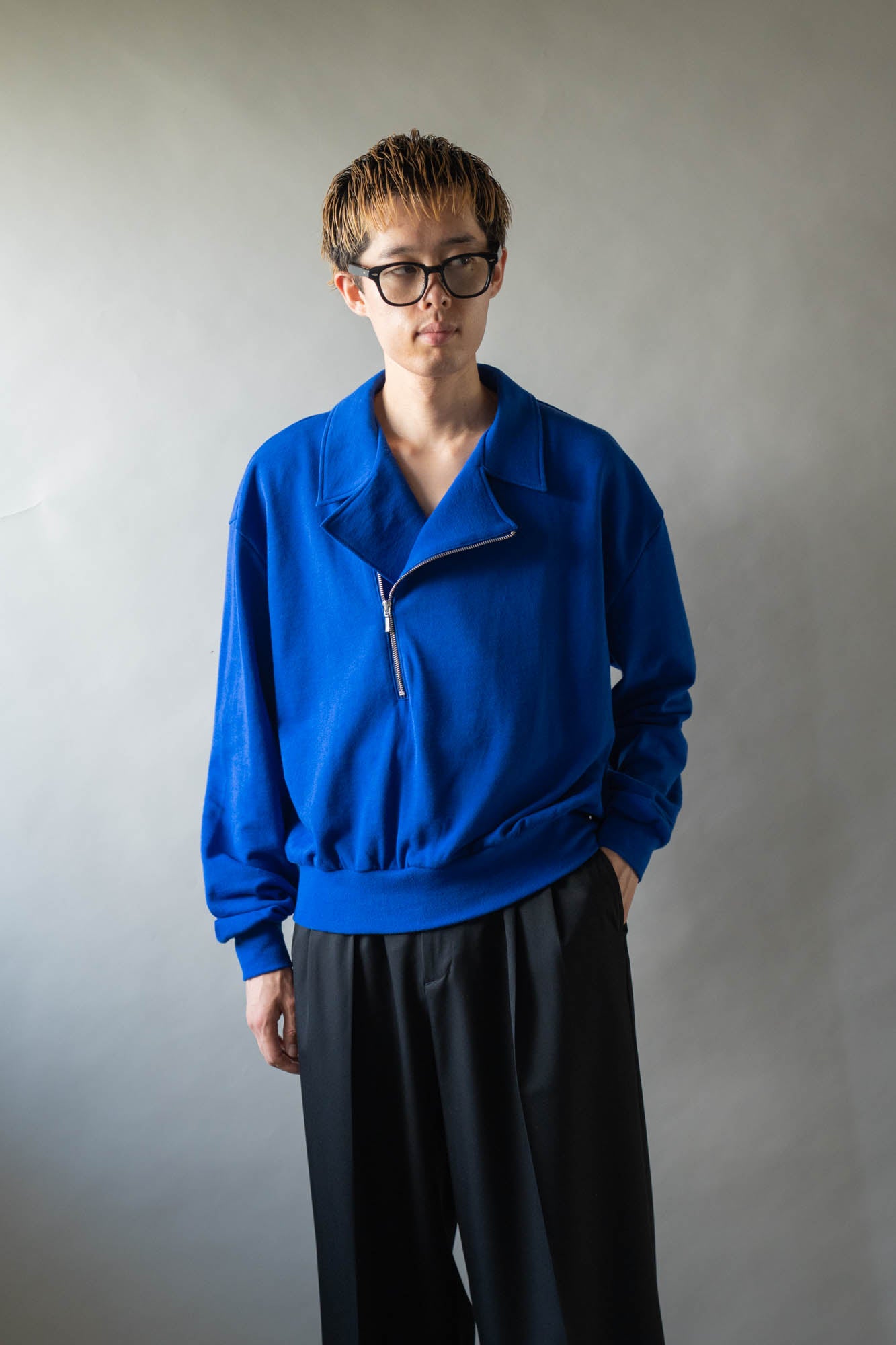 HALF ZIP DOUBLE