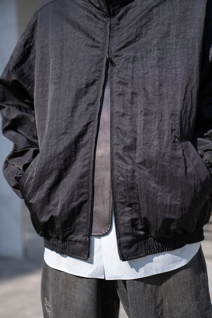 SHRUNK NYLON OVERSIZED FIGHT JACKET(ST.1386)