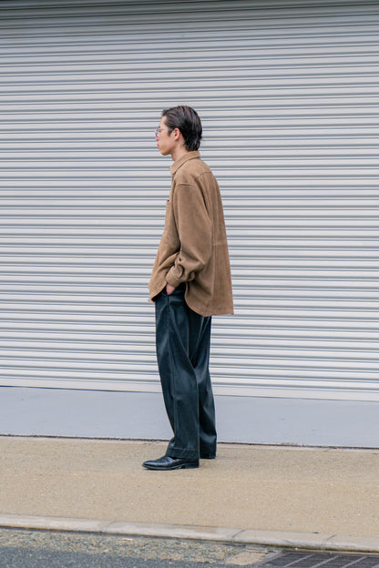 Goat Suede Wide Shirt