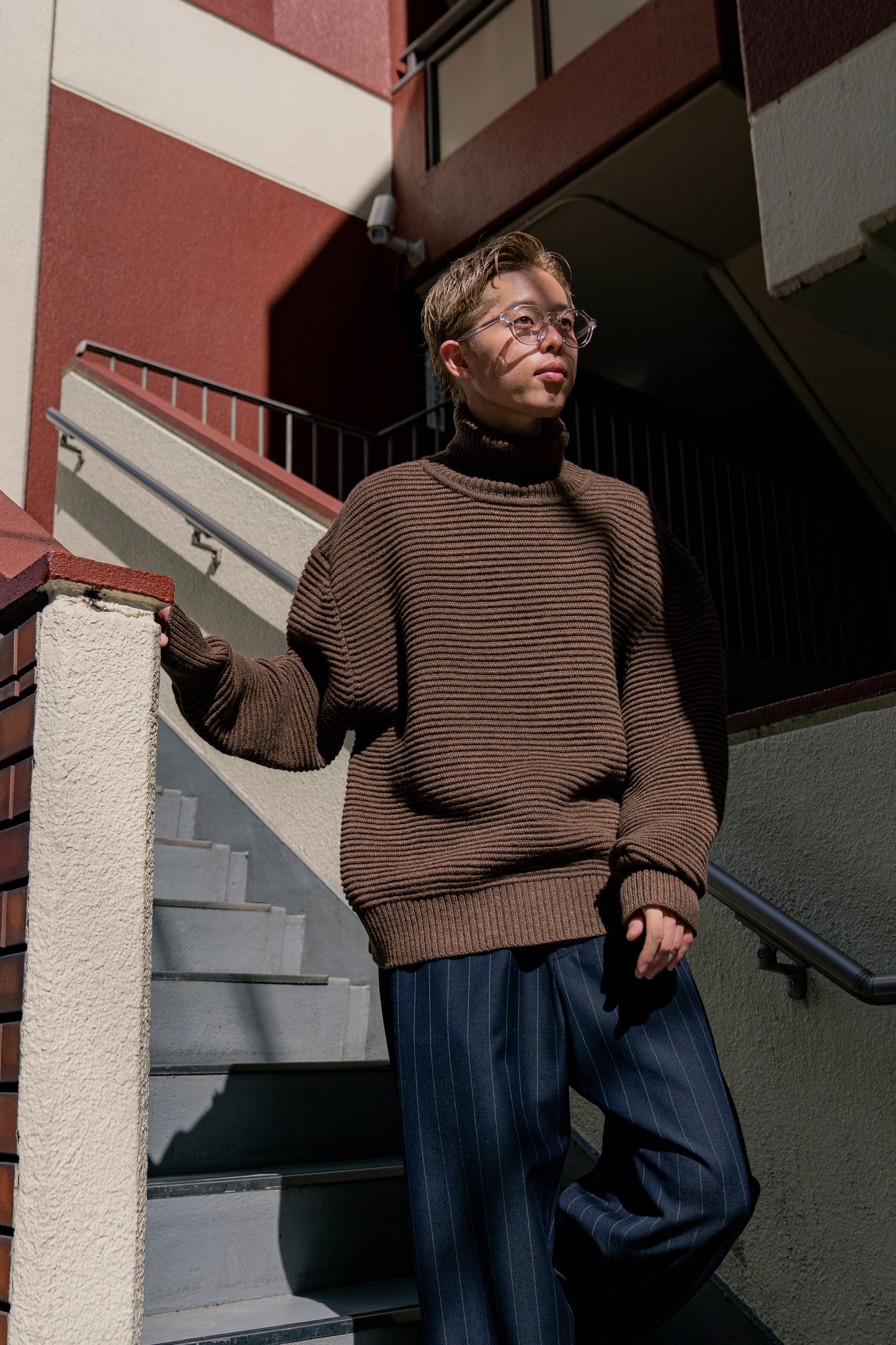 TUCK TURTLE KNIT