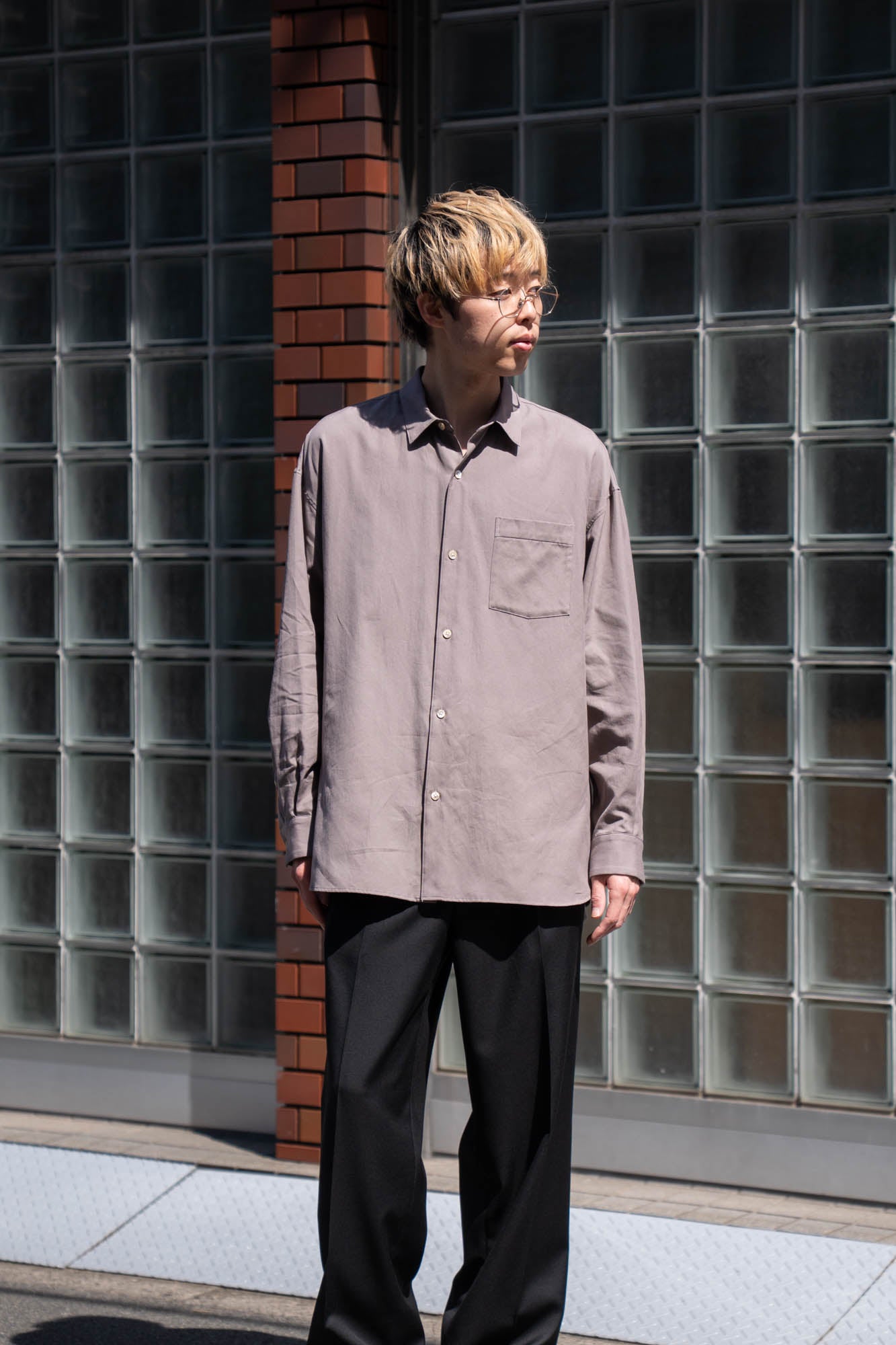 Soft Oxford Wide Shirts