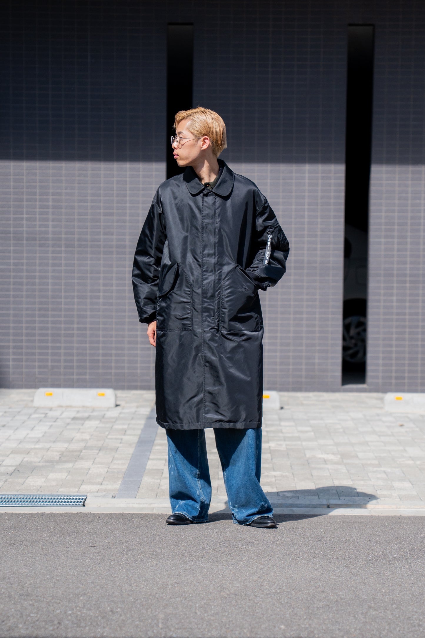 08sircus × TAION Down long MA-1 reversible