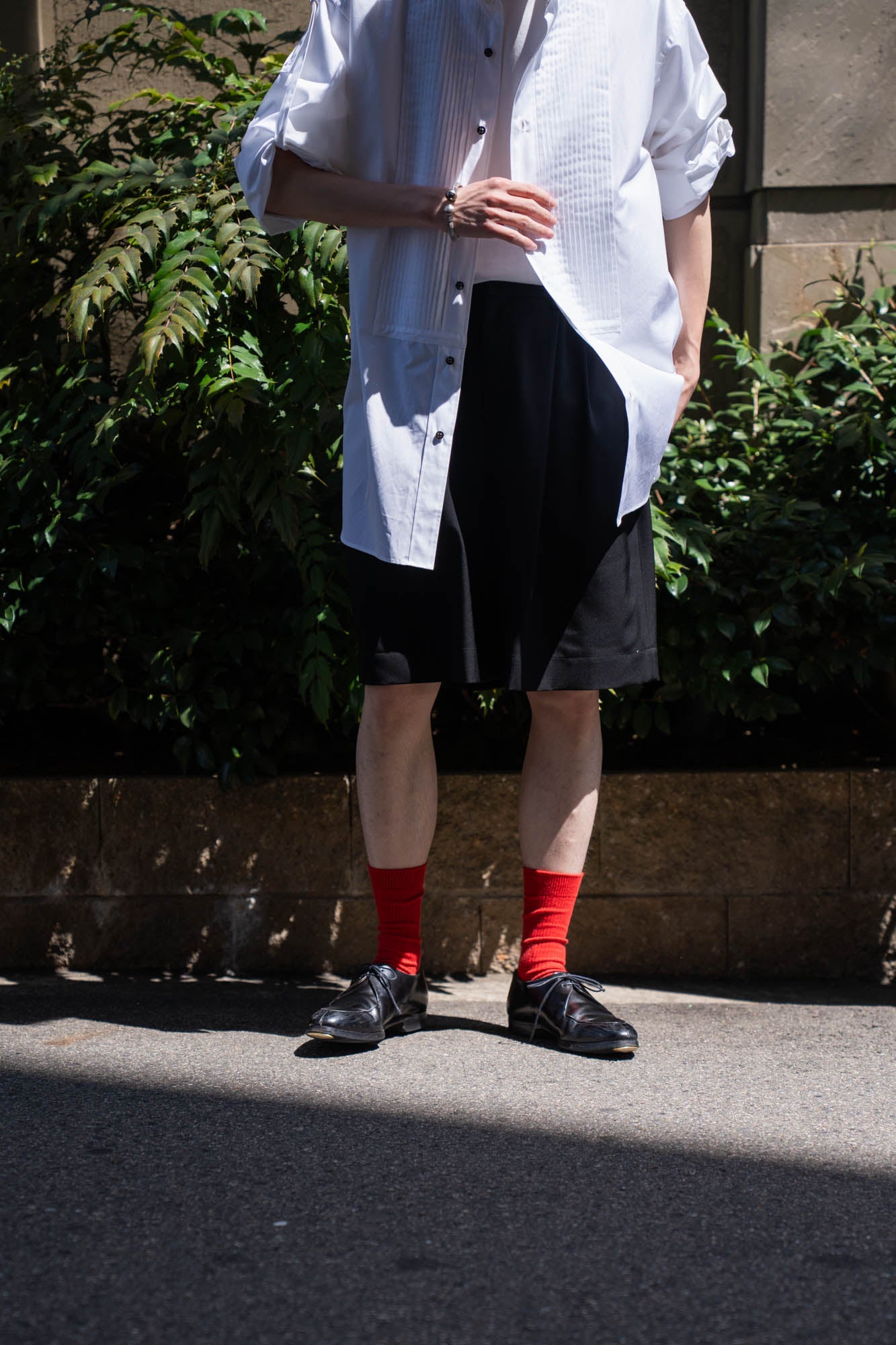 WIDE EASY SHORT TROUSERS(ST.1435)