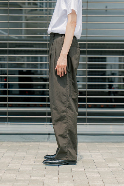 WINDPROOF NYLON WIDE EASY TROUSERS(ST.1278)