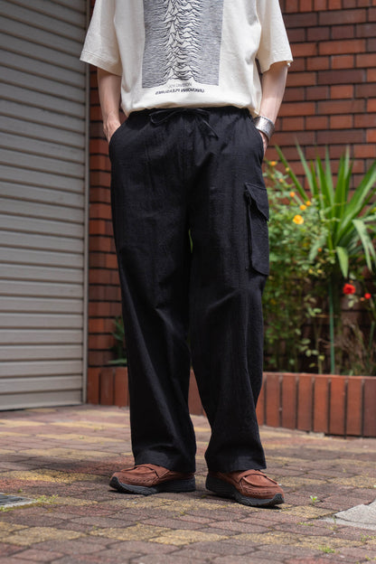Silk/Cotton Nep Side Seamless 4P Pants