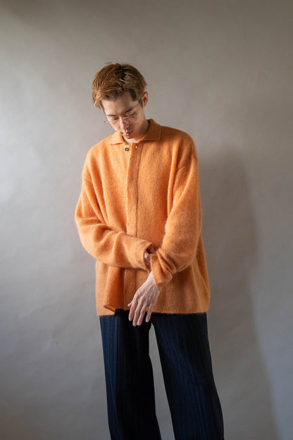 Kid Mohair Knit Shirts