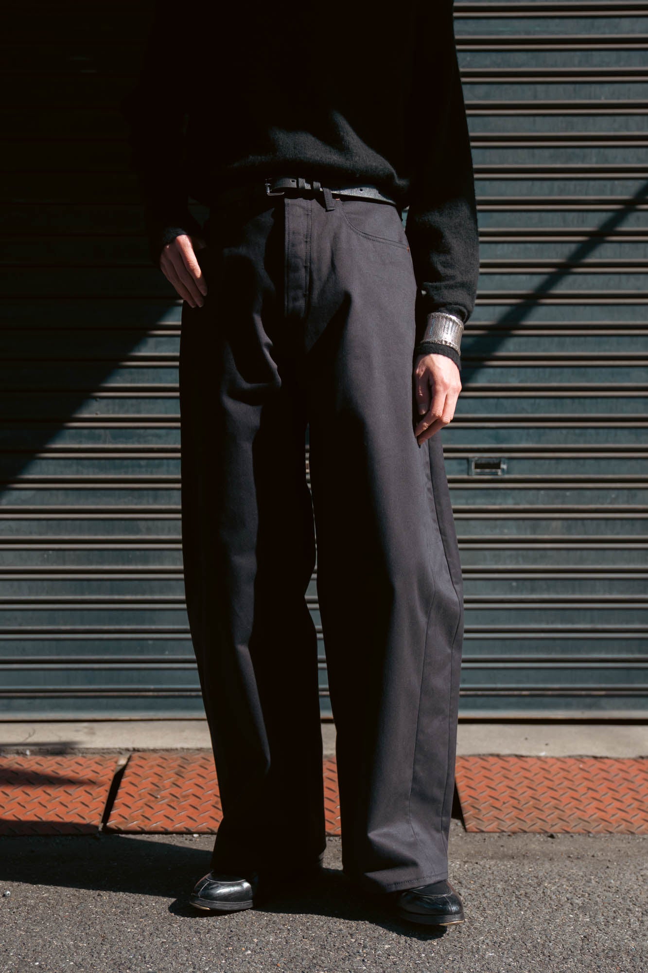 DEFORMATION WIDE COTTON PANTS(ST.1390) | デニムパンツ ssstein